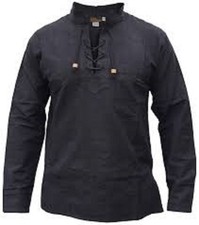 Lace Up Hemp Cotton Viking