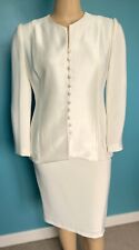 Tom Bowker for Coterie mother of the bride suit skirt & satin jacket size 16