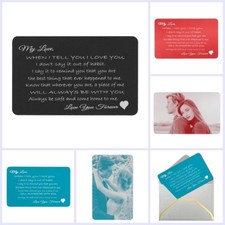 Anodized Aluminum "Love You