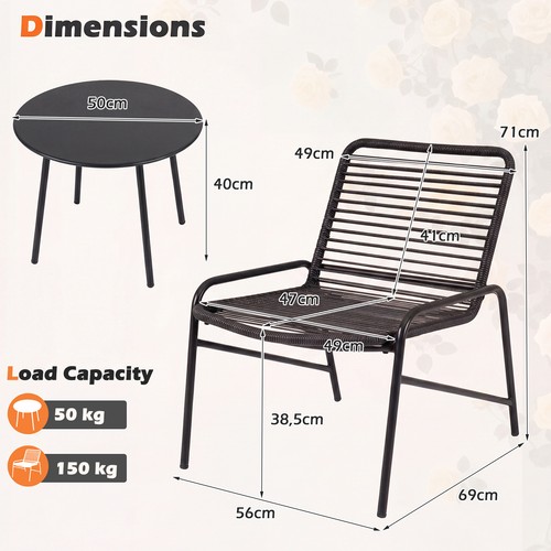 Outdoor wicker conversation - outdoor,