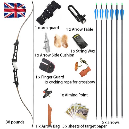 Recurve bow arrow - recurve, set