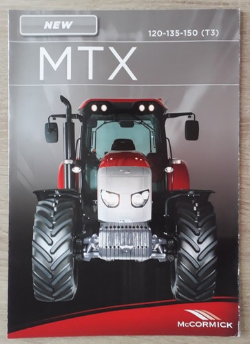Mccormick mtx tractor range - mtx,