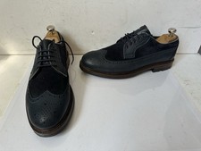 Ask the Missus Brogue Leather Shoes Size UK 10 EU 44