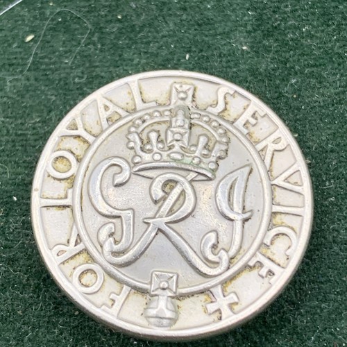 Ww2 for loyal service - loyal, lapel