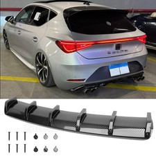 Shark Fin Wing Rear Diffuser