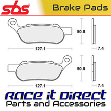 Brake Pads for HARLEY SOFTAIL 1800 DE LUXE CVO FLSTNSE 2014-2015 Rr CT VTwin SBS
