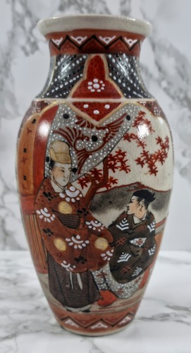 Japanese satsuma vase - -, meiji