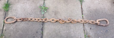 Heavy duty tractor pulling metal link chain