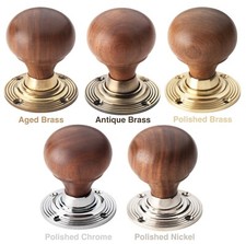 Rosewood Brown Round Bun Rim