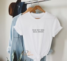 Custom Printed T Shirt Minimal