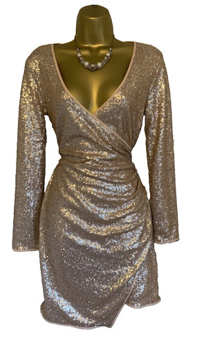 Lipsy gold nude - lipsy, wrap