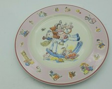 Aynsley Nursery Rhyme Collection Childs Plate Rocking Horse Boxed