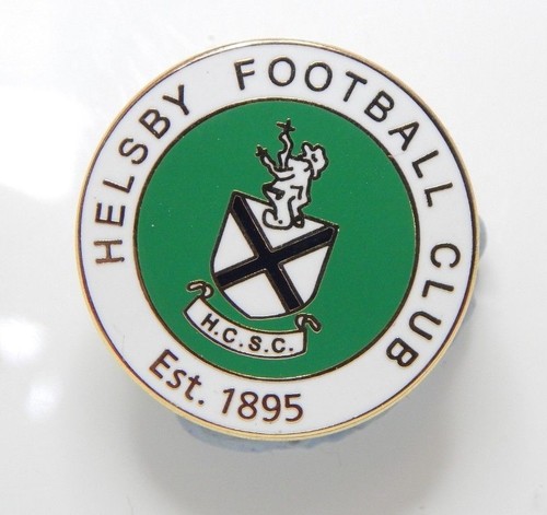 Helsby football club enamel - club,