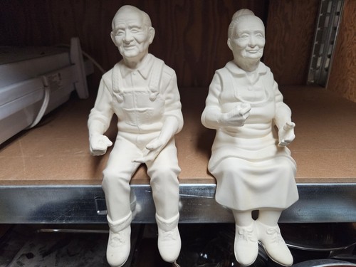 Ceramic bisque fired unpainted - fired,