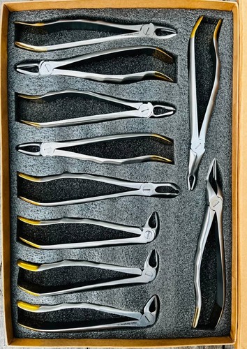 Root extraction forceps - extraction,