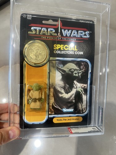 Star wars vintage yoda - star, potf