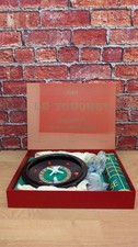 Merit Le Touquet Roulette Set with Croupier Rake and Chips Vintage
