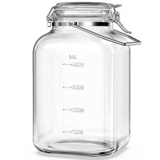 Large Clip Top Glass Storage