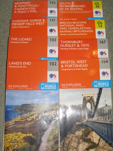 Ordnance survey explorer - survey,