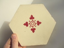 Antique Ceramic Tile Vintage