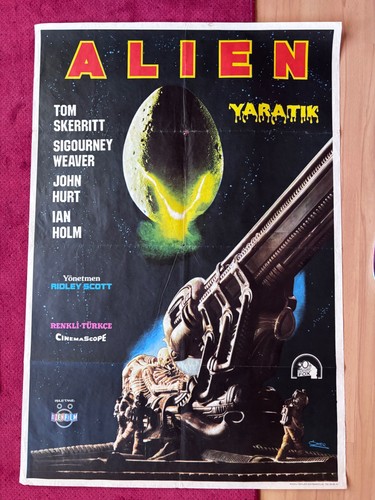 Alien 1979 original turkish - alien,
