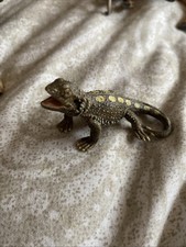 Schleich Rare Retired 14675 Pogona Lizard, Bearded Dragon, Xmas Stocking Filler