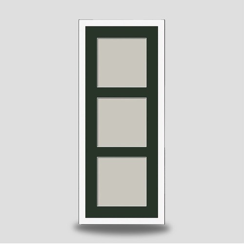 Triple square photo frame - triple,