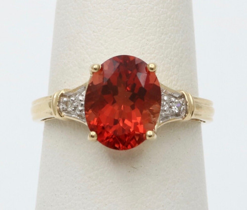 Vintage 14k gold - andesine, and