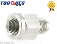 AN -3 AN3 Male to M10x1.0 Female Stainless Steel Oil Pressure Gauge Adapter