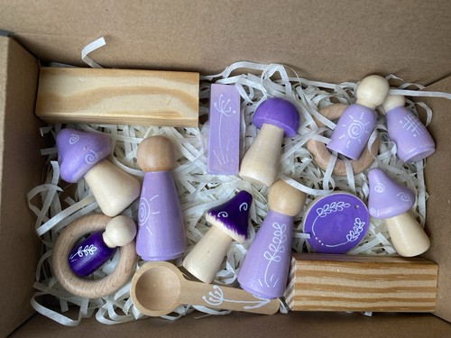 Loose parts wooden resources - parts,