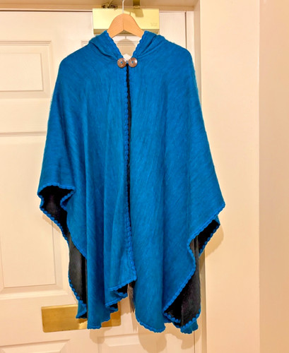 New alpaca hooded - hooded, poncho/cape