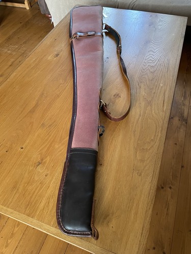 Brown inch soft rifle case - brown,