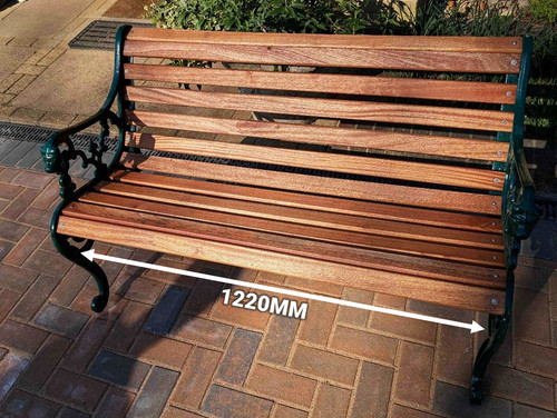 Hardwood sapele bench slat set - bench,
