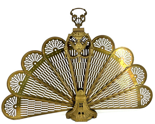 Mcm brass peacock - brass,