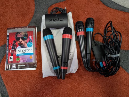 Singstar ps3 bundle - ps3, 4