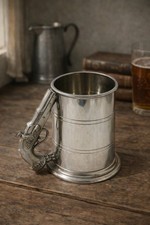 Vintage Pistol Handle Tankard