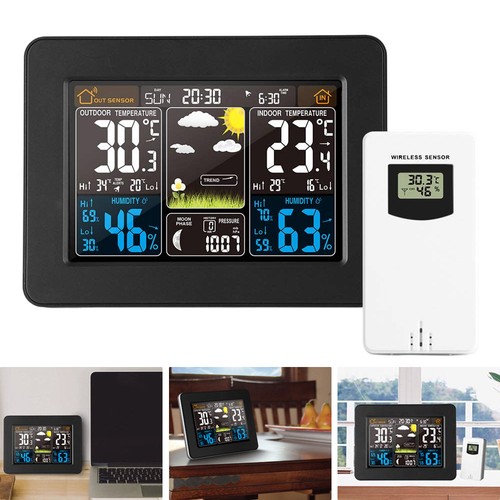 Weather station indoor - station, outdoor