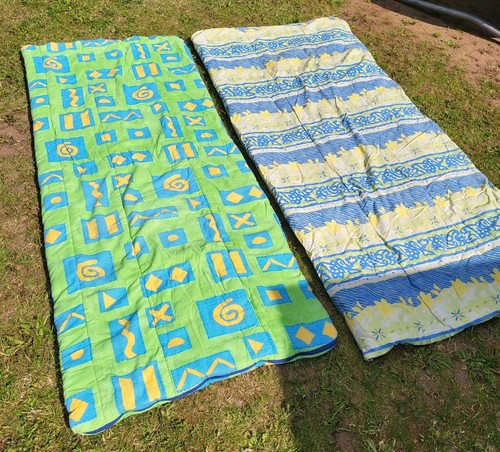 Vintage quilted sleeping - vintage,
