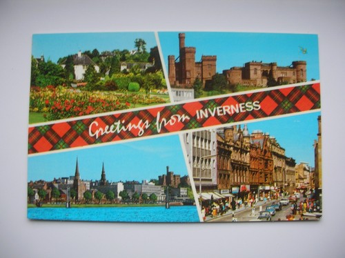 Inverness postcard bellfield - postcard,