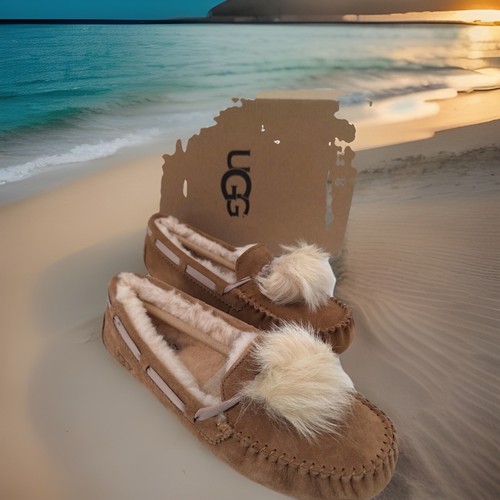 Ugg dakota pom - pom, chestnut