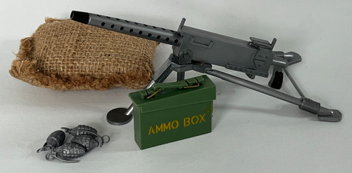 Vintage action man browning - action,