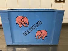 Delirium Belgian Plastic Craft Beer Crate - Mancave Lager