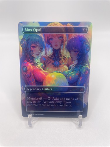 Mox opal foil waifu playtest - waifu,