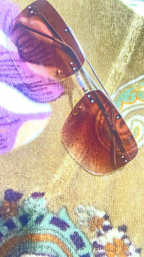 Gucci sunglasses gold - gucci,
