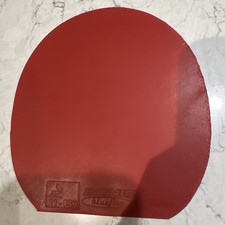 Table Tennis Rubber Donic Bluefire JP01 Turbo Red 2.1mm Sponge Used 1 Month