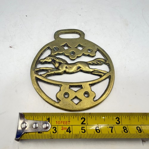 Horse brass rocking - brass,