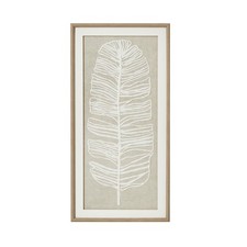 Large Plume White Feather Art