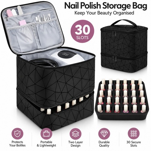 Nail polish storage - nail, bag