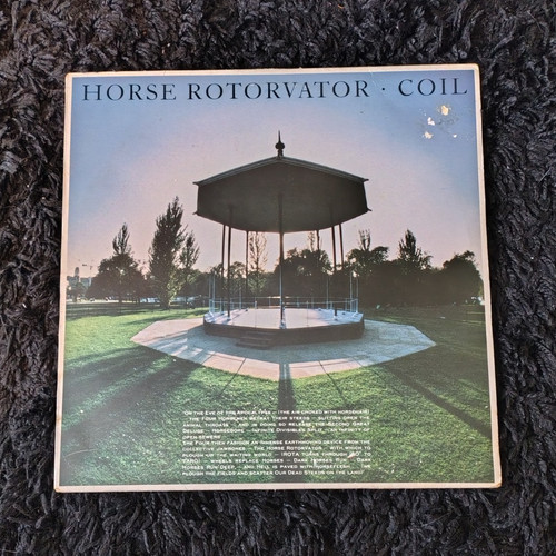 Coil horse rotorvator blue - coil,