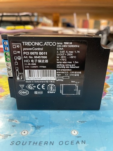 Tridonic atco pci 0070 - pci, b011